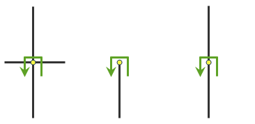 U-turns permitted U-turns permitted